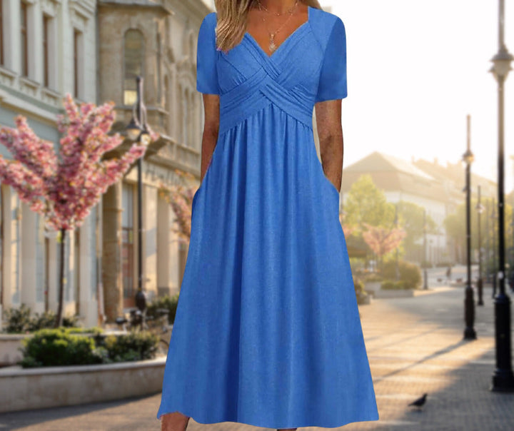 Claire | Elegant Flattering Midi Dress