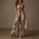 Eve | Backless Wide Leg Jumpsuit