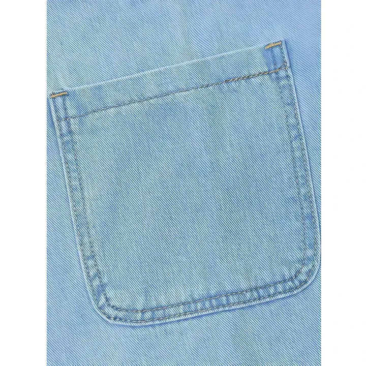 Emma Relaxed Denim-Look Dress