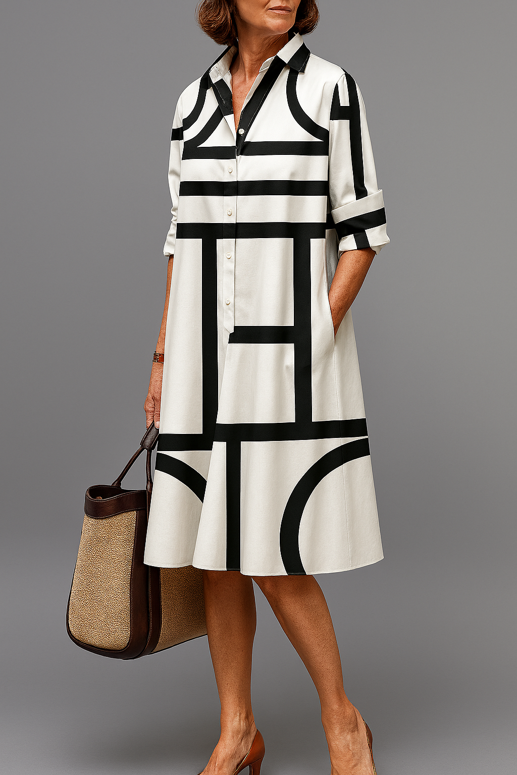 Ellie | Modern Midi Dress