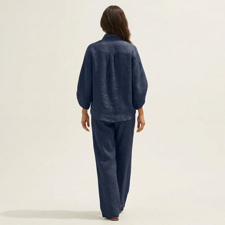 Zerah | Two-Piece Cotton Linen Set