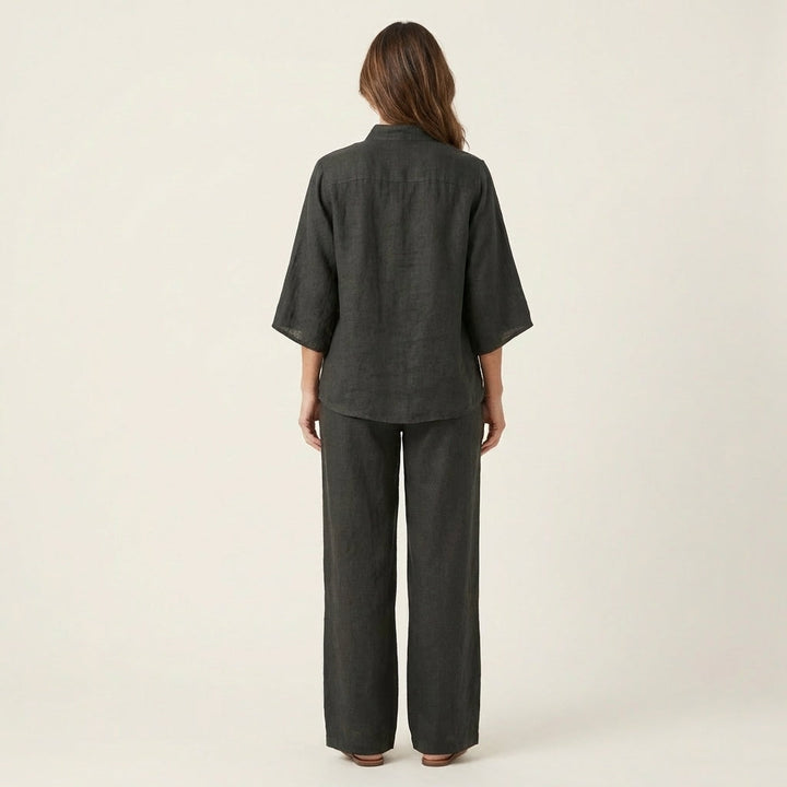 Zerah | Two-Piece Cotton Linen Set