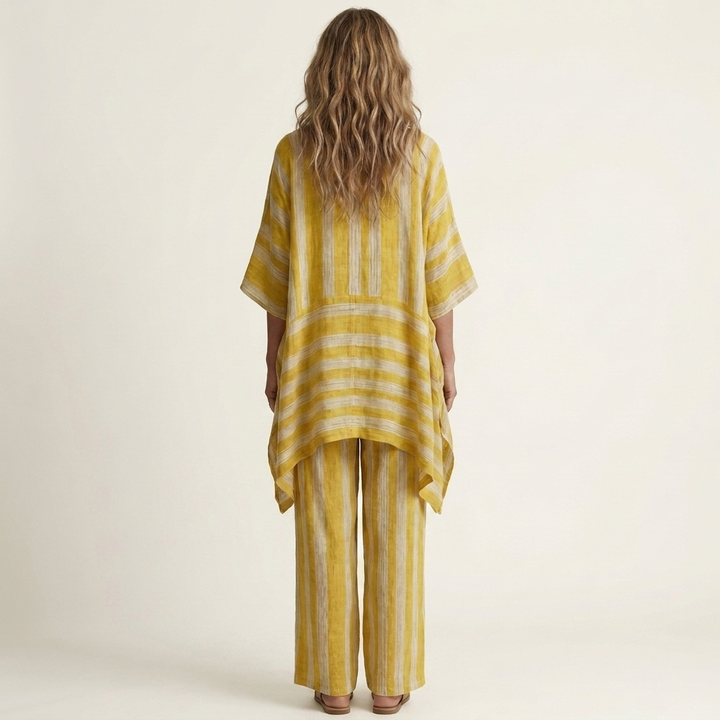 Kiara | Two-Piece Striped Set