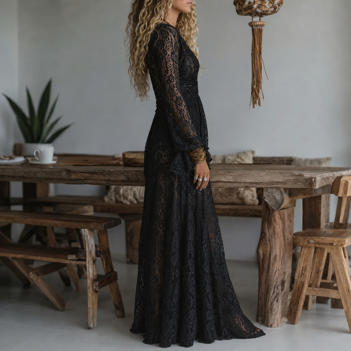 Rachel™ V-Neck Maxi Dress